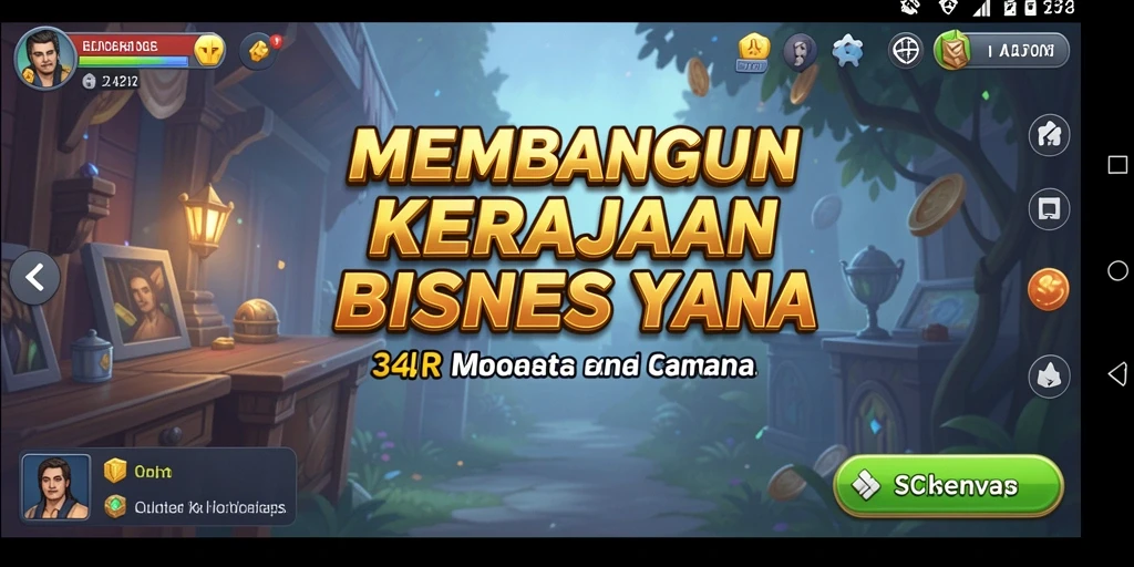 Tampilan gameplay Tycoon yang menarik dan interaktif.