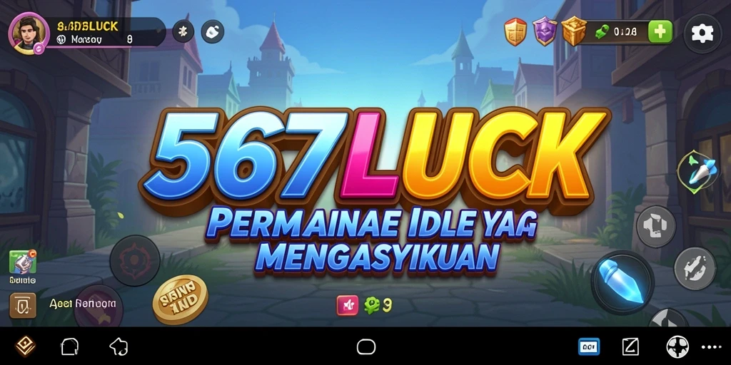 Screenshot utama yang menampilkan gameplay Idle yang menarik.