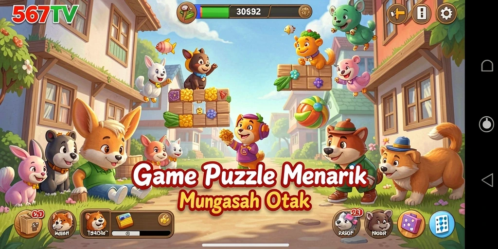 Tampilan gameplay 567TV yang seru dan menantang dalam kategori Puzzle.