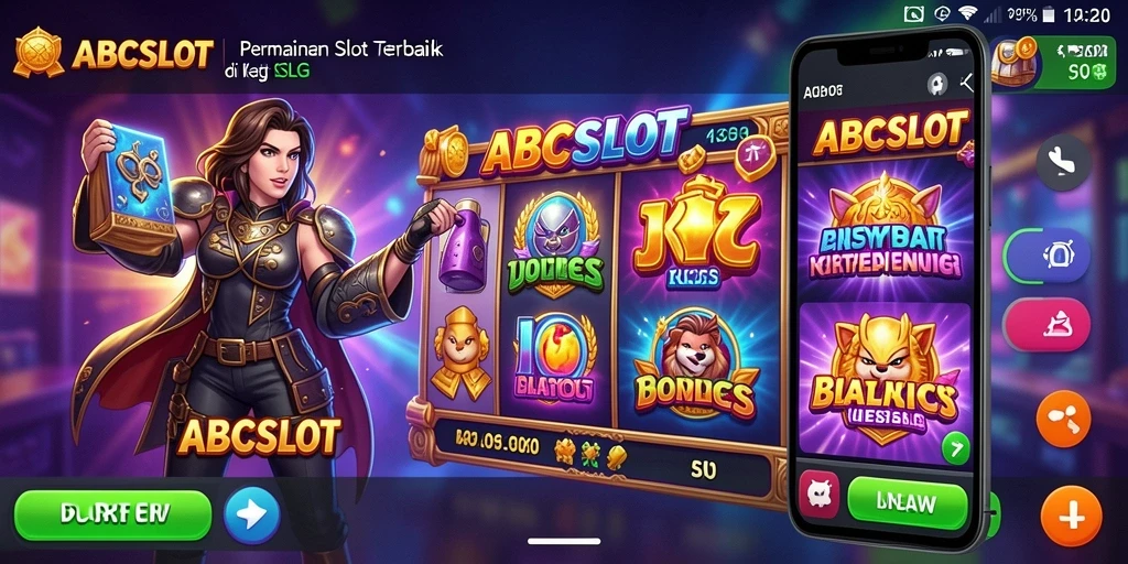 Tampilan menarik dari gameplay slot ABCSLOT.