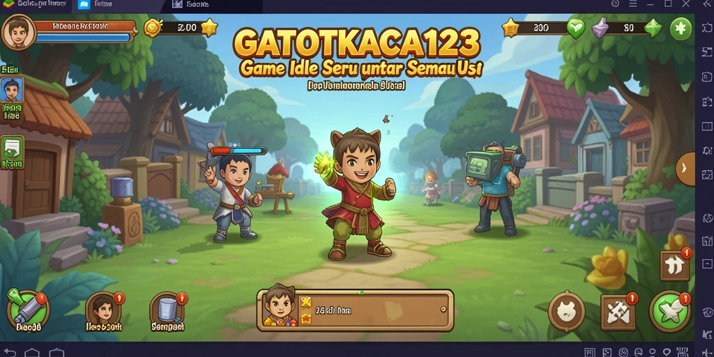 Tangkapan layar GATOTKACA123 menampilkan gameplay yang menarik dan mudah dipahami.