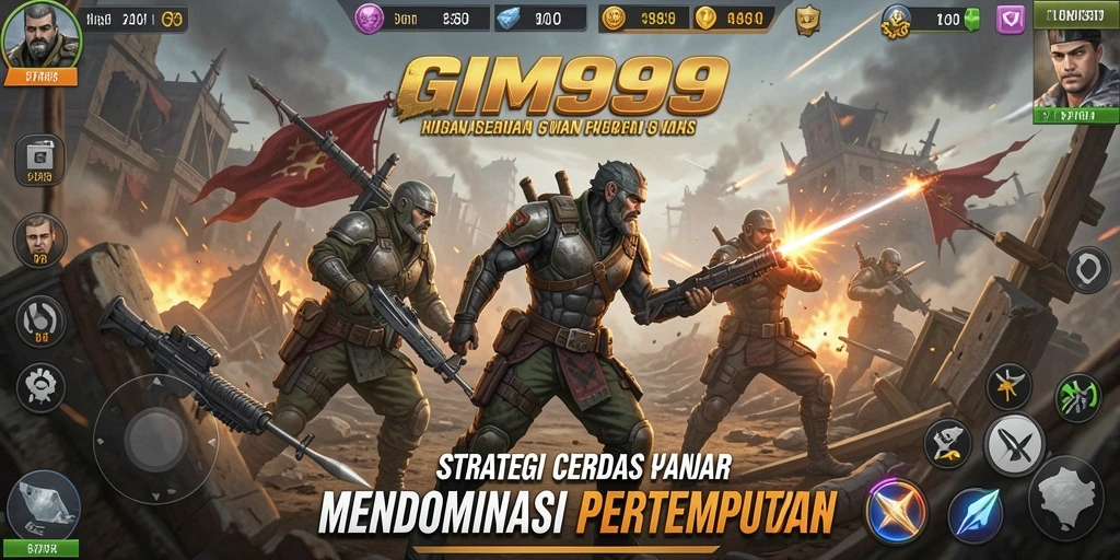 Tampilan gameplay GIM999 yang menarik dan strategis.