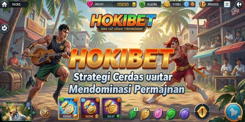 Screenshot utama HOKIBET menampilkan gameplay strategis yang mendebarkan.