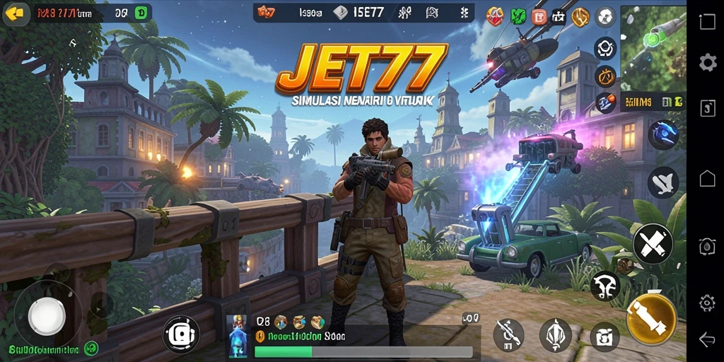 Gameplay seru dari JET77 yang menampilkan pengalaman simulasi.