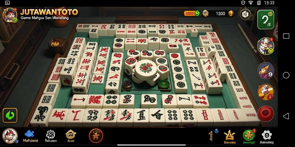 Tampilan gameplay menarik dari JUTAWANTOTO yang penuh warna.