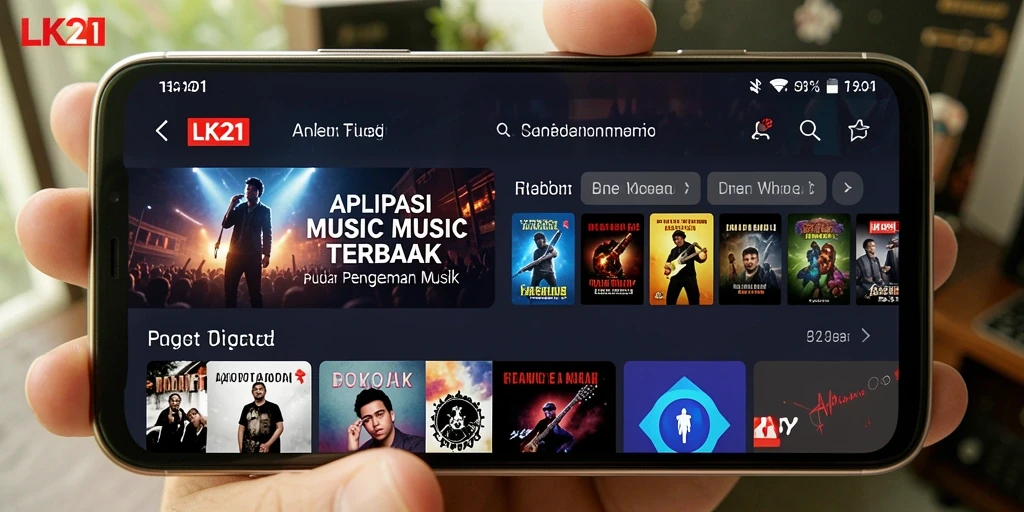 Screenshot aplikasi LK21 menunjukkan gameplay interaktif yang menarik.
