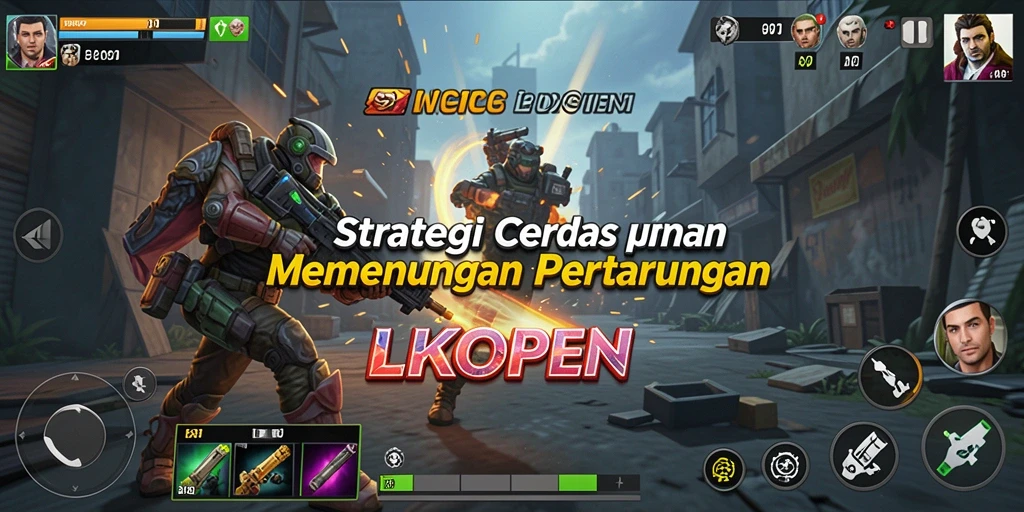Tampilan permainan LKOPEN dengan strategi yang mendebarkan.