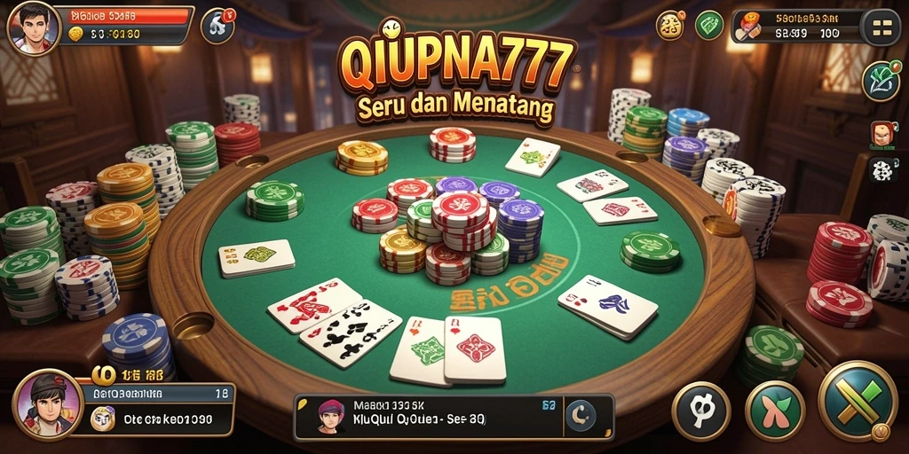 Tampilan gameplay seru QiuQiu di MAPNA777.
