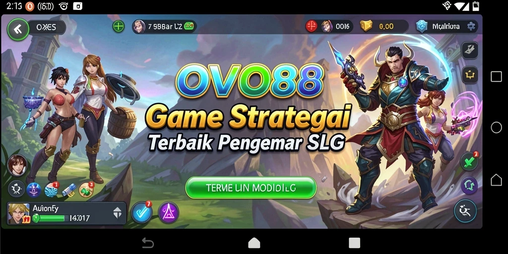 Tampilan menarik dari gameplay SLG OVO88 yang menantang.