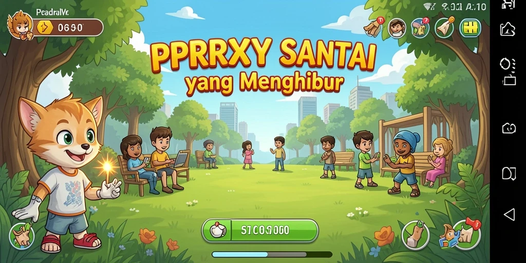 Tangkapan layar PPRRYY menampilkan gameplay yang penuh warna dan menyenangkan.