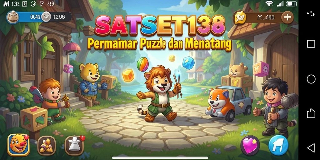 Gameplay SATSET138 yang penuh warna dan menantang.