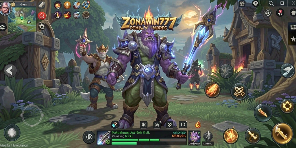 Tampilan gameplay ZONAWIN777 yang menarik dan penuh aksi.